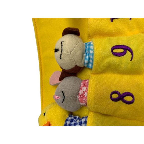 Do Re Me and You Zoo Animals Plush Toy Cat Dog Bunny Mouse Duck Horse Cow Rooste - Picture 6 of 7